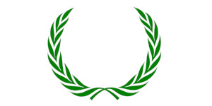 By Olive wreath.svg: Indolencesderivative work: Achillu - Olive wreath.svg, Public Domain, https://commons.wikimedia.org/w/index.php?curid=7550033